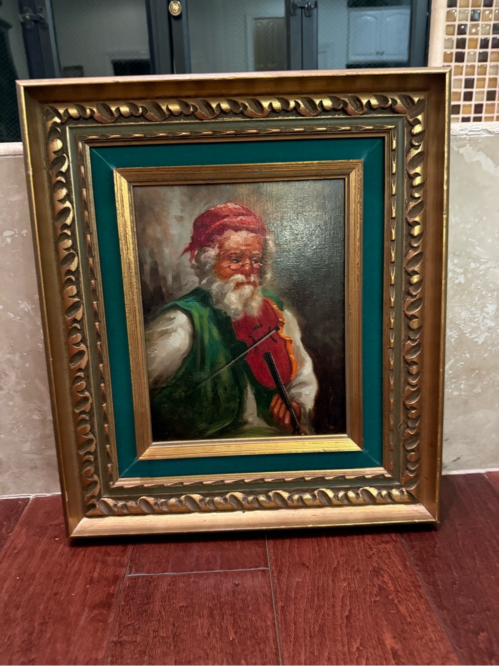 This oil painting is consistent w/ work by artists like Alberto Cecconi. 14x16”